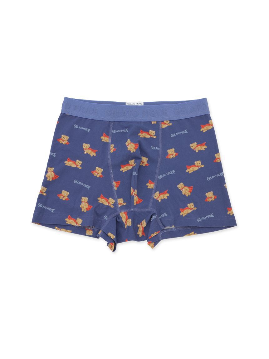 GELATO PIQUE HOMME「【HOMME】ヒーローベア柄ボクサーパンツ」|インナー|