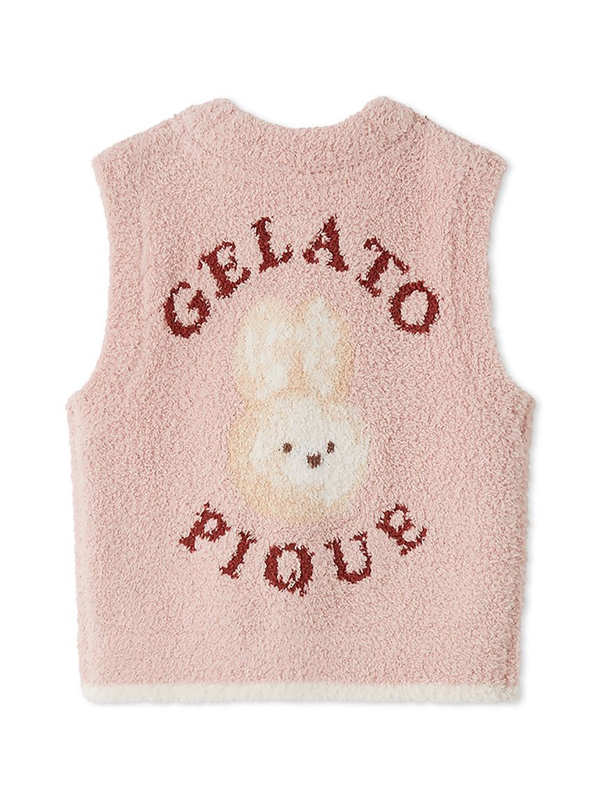 GELATO PIQUE KIDS & BABY「【BABY】ベビモコアニマルブレッドジャガードベスト」|その他ベビーウェア|