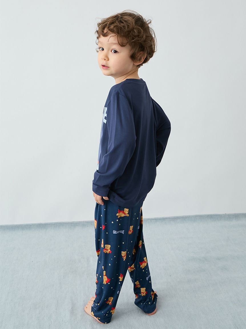 GELATO PIQUE KIDS & BABY「【KIDS】【抗菌防臭】ヒーローベア柄ロングパンツ」|ルームウェア|