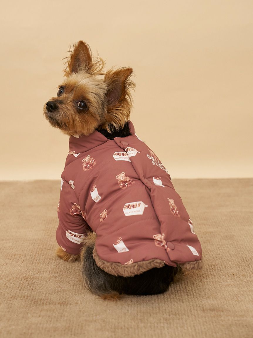 GELATO PIQUE CAT&DOG「【CAT&DOG】バックオープンパファージャケット」|その他|