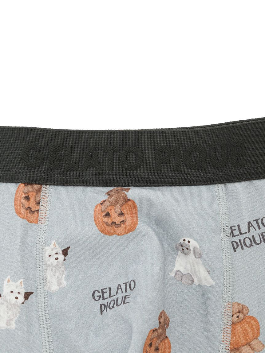 GELATO PIQUE HOMME「【HALLOWEEN】【HOMME】ナイトパレードDOGS柄ボクサーパンツ」|インナー|
