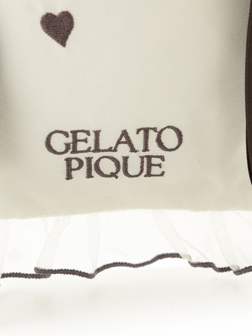 gelato pique「ハートフリルチュール巾着」|ポーチ|