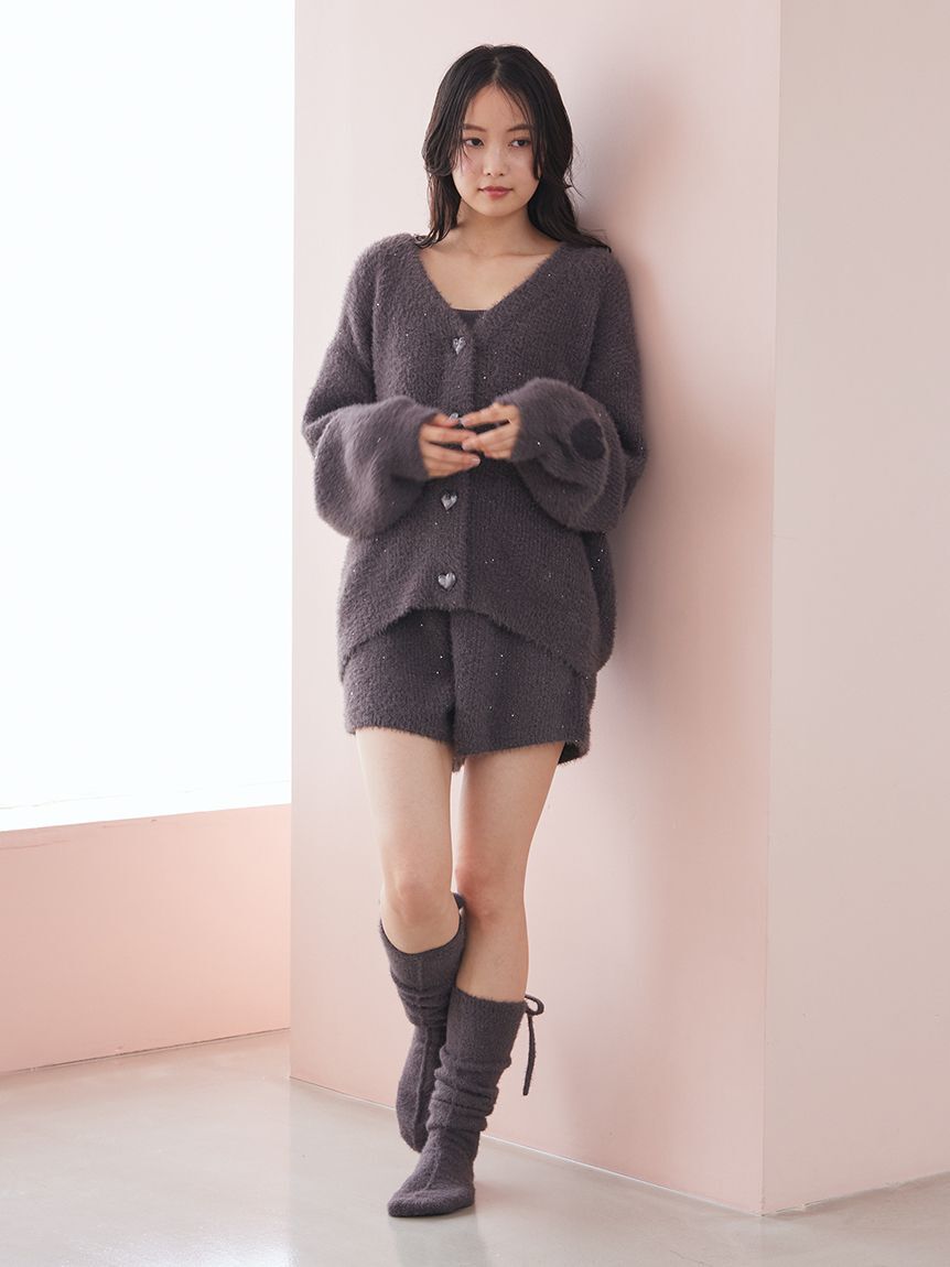 gelato pique「ラメフェザーショートパンツ」|ルームウェア|