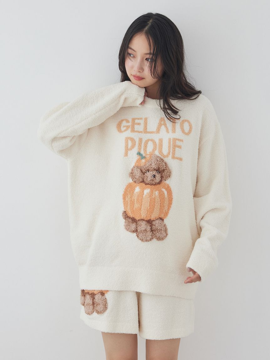 gelato pique「【HALLOWEEN】ナイトパレードDOGSジャガードプルオーバー」|ルームウェア|CRM
