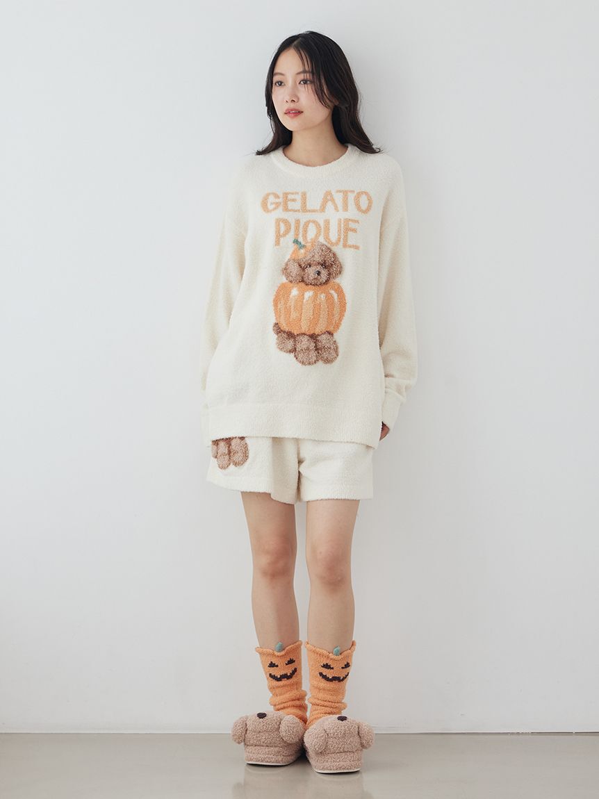 gelato pique「【HALLOWEEN】ナイトパレードDOGSジャガードプルオーバー」|ルームウェア|