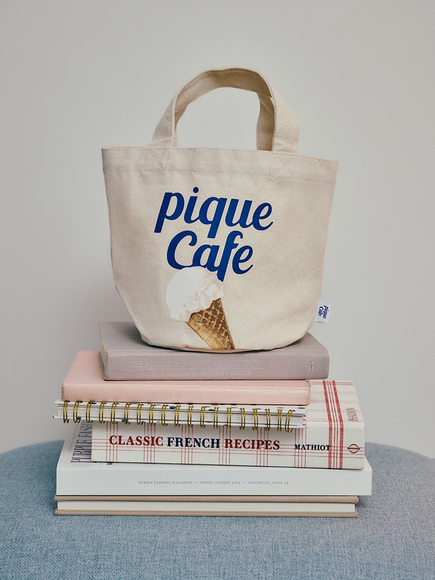 gelato pique cafe「【cafe】アイスワンポイントミニトートバッグ」|トートバッグ|