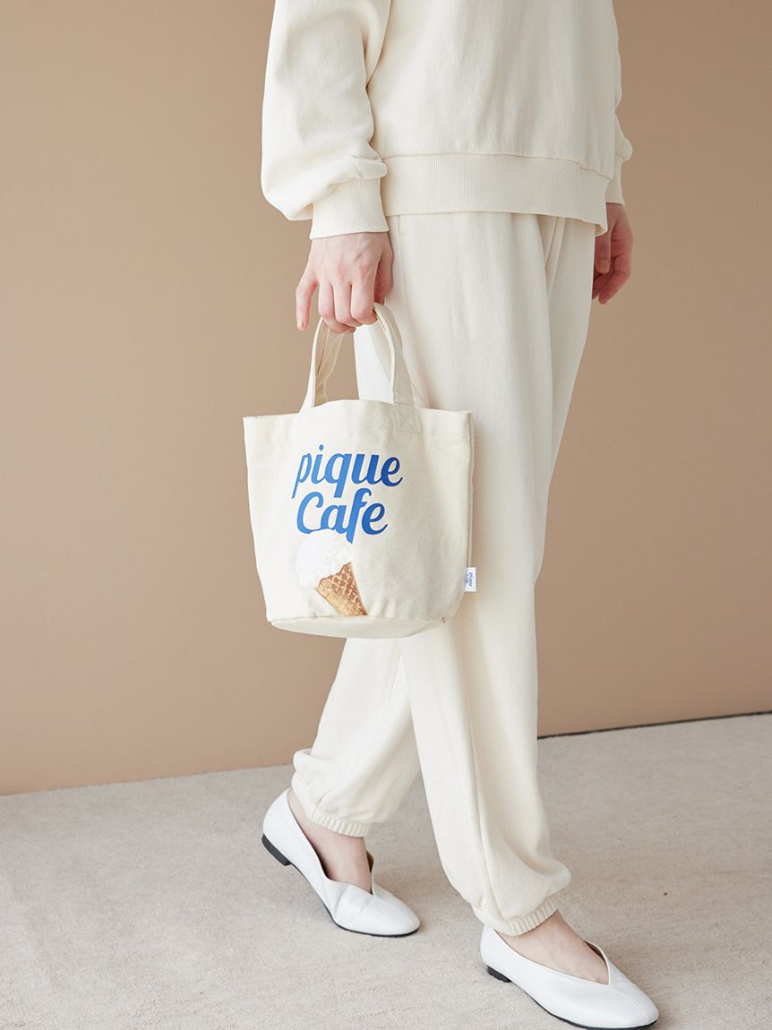 gelato pique cafe「【cafe】アイスワンポイントミニトートバッグ」|トートバッグ|