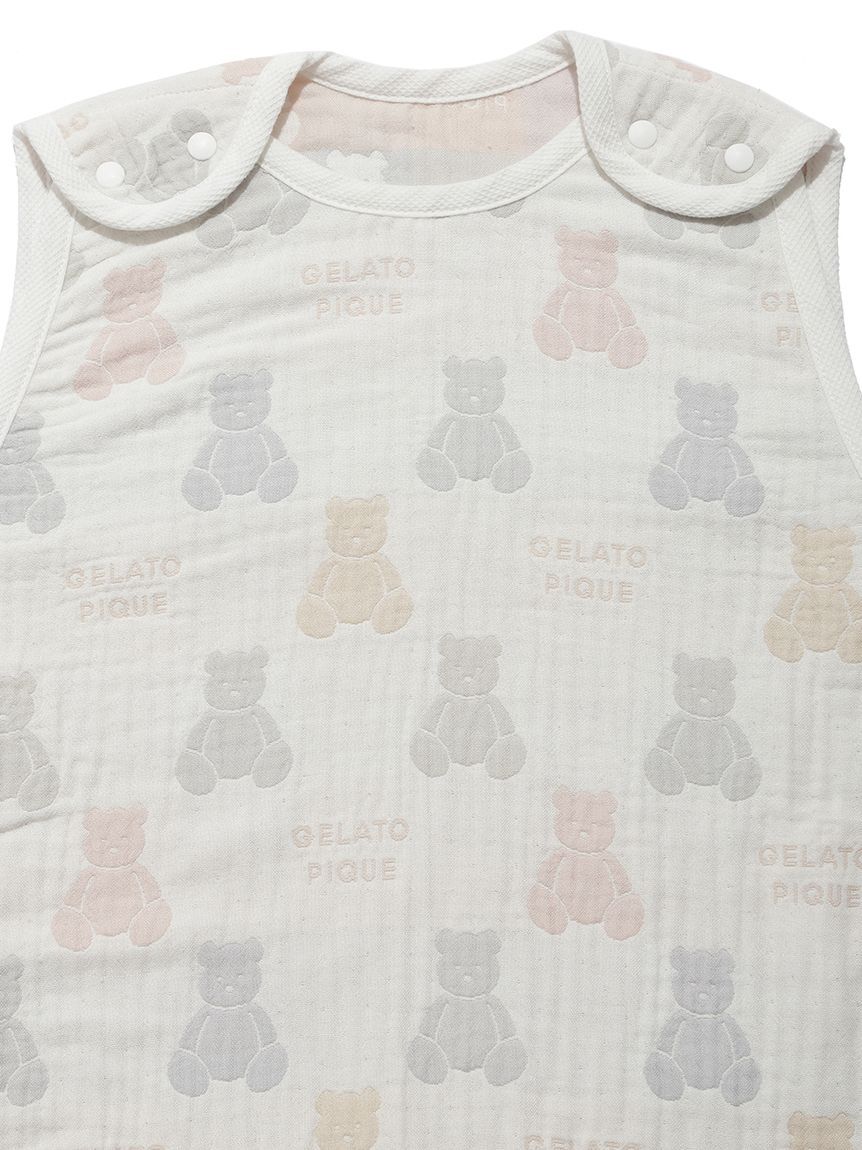 GELATO PIQUE KIDS & BABY「【BABY】ベア3重ガーゼスリーパー」|その他ベビー用品|