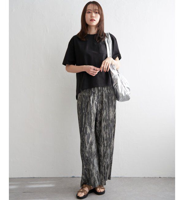 ikka「コットンUSA半袖ポケットTシャツ」|Tシャツ・カットソー|