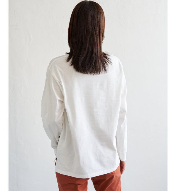 ikka「ロゴフォトプリントスウェットＴ」|Tシャツ・カットソー|