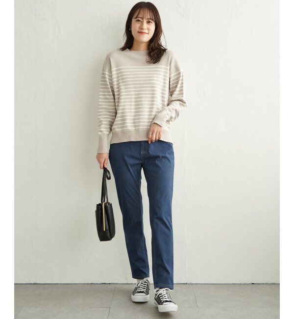 ikka「GOKU楽パンツ スリムストレート」|その他|