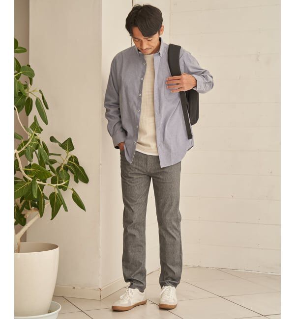 ikka「GOKU楽パンツ EASY STRETCH チェック5ポケット」|その他|