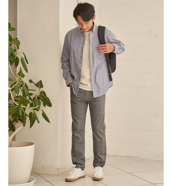 ikka「GOKU楽パンツ EASY STRETCH チェック5ポケット」|その他|