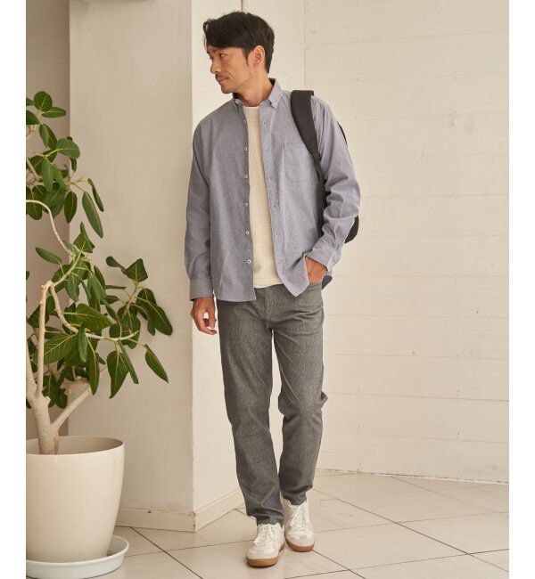 ikka「GOKU楽パンツ EASY STRETCH チェック5ポケット」|その他|