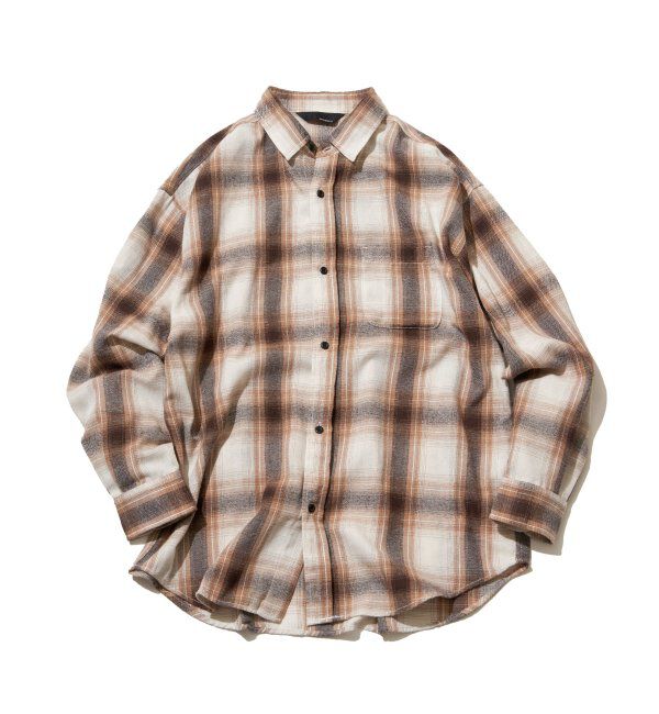VENCE share style「ＴＣネルチェックシャツ」|シャツ・ブラウス|