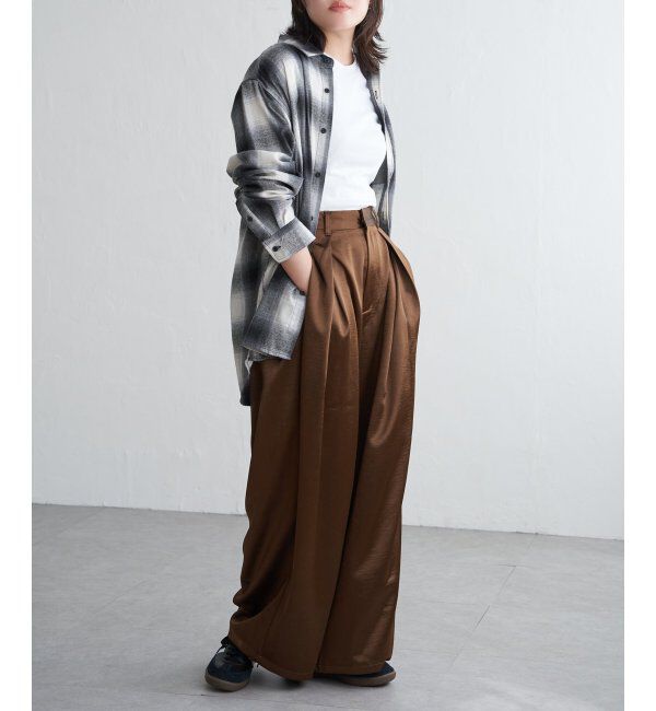 VENCE share style「ＴＣネルチェックシャツ」|シャツ・ブラウス|