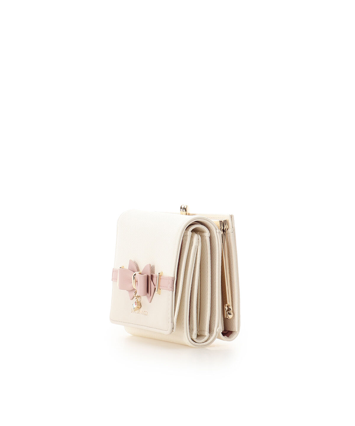 Samantha Vega「バイカラーアクセントリボン折財布」|財布|