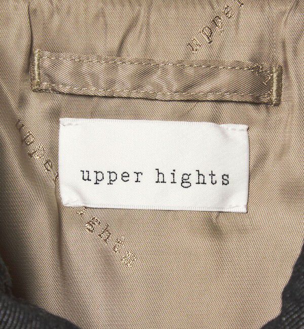 conte「【別注】＜upper hights for conte＞ デニム&times;ナイロン ミリタリーブルゾン」|ブルゾン・スタジャン|