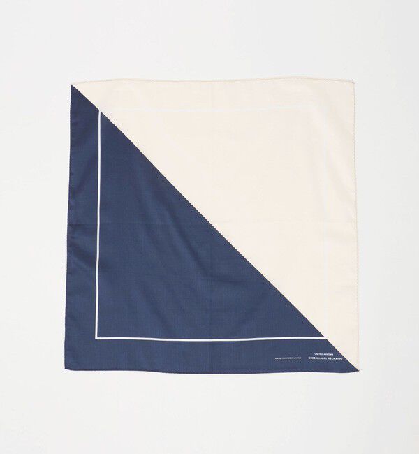 UNITED ARROWS green label relaxing「GLR サテン スイッチ ハンカチ」|ハンカチ|