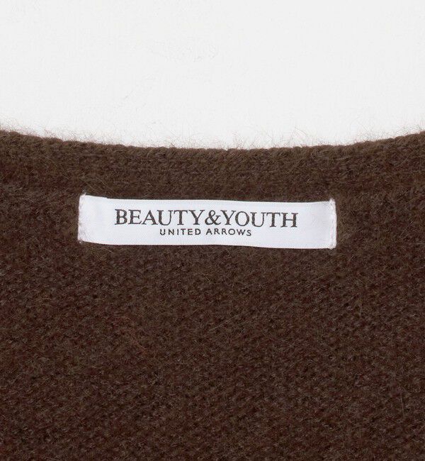 BEAUTY&YOUTH UNITED ARROWS「フォックスカシミヤブレンド Vネック ニットプルオーバー」|ニット・セーター|