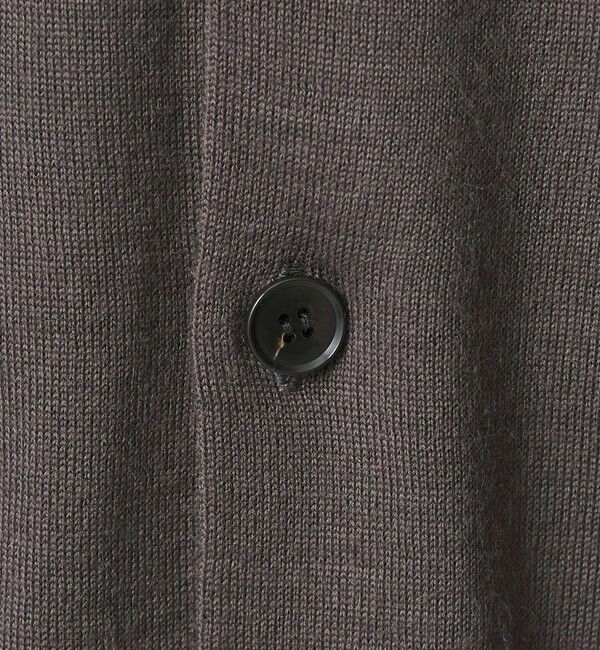 BEAUTY&YOUTH UNITED ARROWS「【WEB限定 WARDROBE SMART】マシーンウォッシャブル ウールミックス ポロカラーニット ジャケット」|カーディガン|
