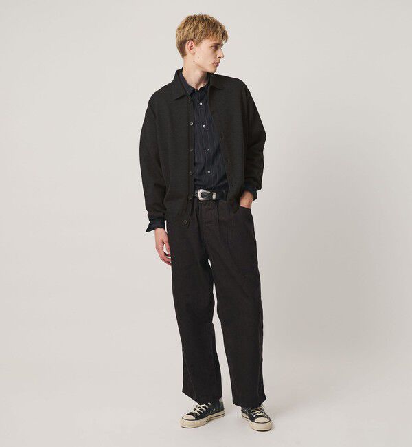 BEAUTY&YOUTH UNITED ARROWS「ハイブリッド ウール ポロジャケット ウォッシャブル」|カーディガン|