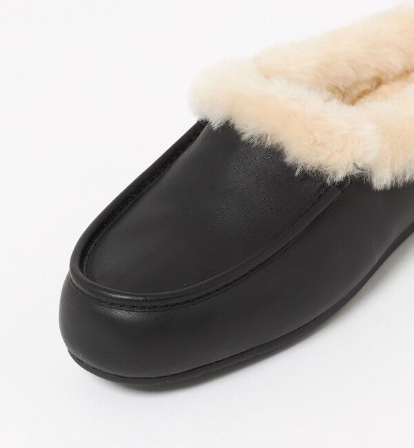 BEAUTY&YOUTH UNITED ARROWS「【国内EXCLUSIVE】＜UGG＞アンスレー ミュール/ブラック レザー」|サンダル|