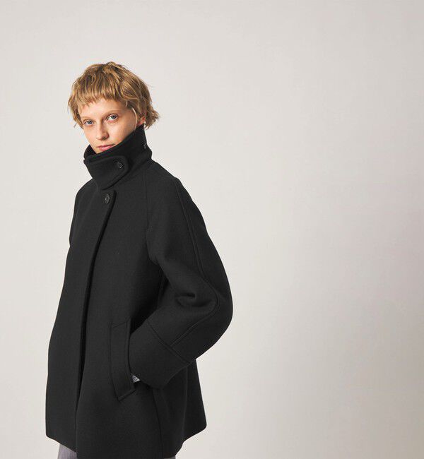 STEVEN ALAN「＜Steven Alan＞ウール カシミヤ テント ショートコート」|ステンカラーコート|