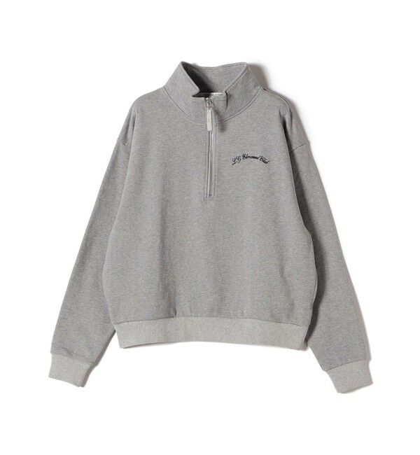 SHIPS for women「【SHIPS別注】LOGAN KNITTING MILLS: ハーフ ジップ プルオーバー」|スウェット・ジャージ|