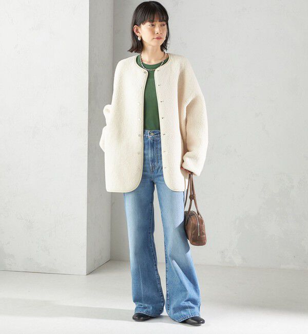 SHIPS for women「s.oyamadaコラボ:〈手洗い可能〉シアー テレコ ロング スリーブ TEE」|Tシャツ・カットソー|