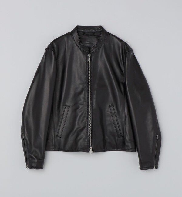 SHIPS「SHIPS: ラムレザー シングル ライダース ジャケット 25FW」|その他|