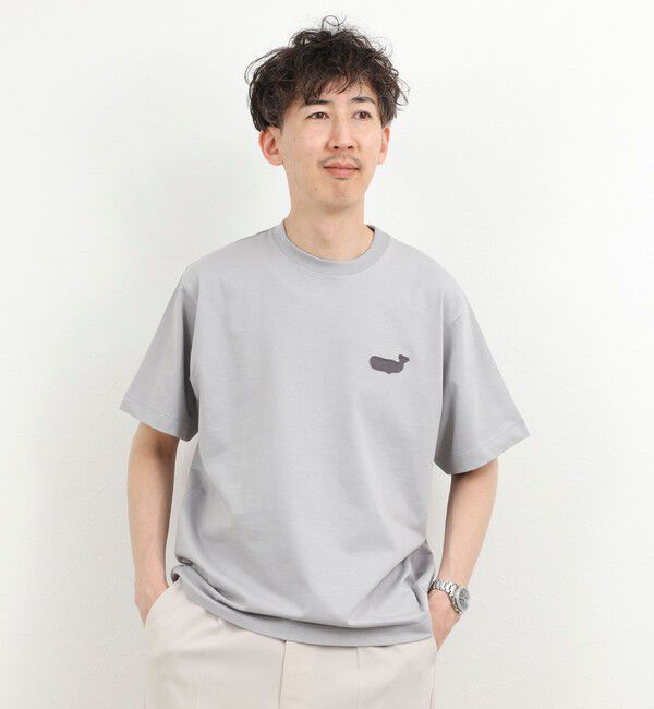 NOLLEY'S goodman「クジラアップリケTシャツ 26SS」|Tシャツ・カットソー|