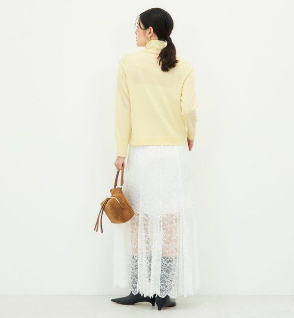 NOLLEY'S sophi「【新色追加】【一部WEB限定カラー】《抗ピンリング/手洗い可能》ウール100 18Ｇハイネックプルオーバー」|ニット・セーター|