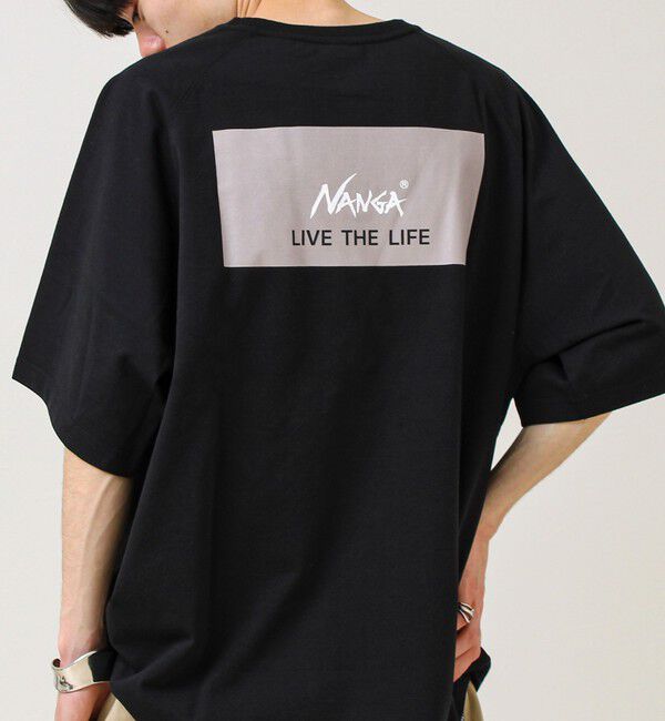 GLOSTER「【NANGA&times;GLOSTER】別注② Raglan Backprint Tee」|Tシャツ・カットソー|