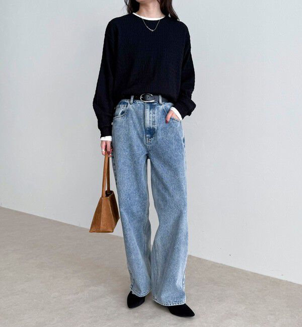 fredy emue「ラウンドヘムカットブラウス」|Tシャツ・カットソー|