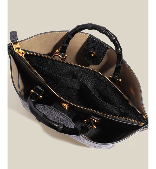 ROPE「【E'POR】BAMBOO BAG Medium【超軽量】」|ハンドバッグ|