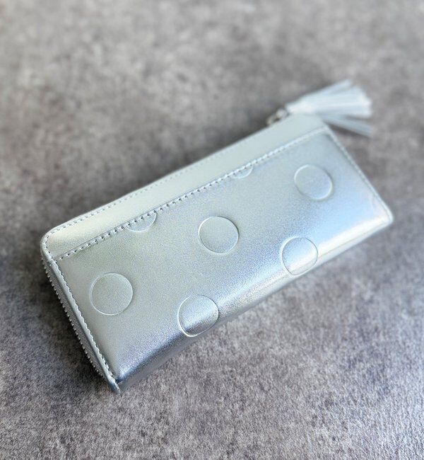 「【WEB限定】ドット型押しパームフィットロングウォレット」|その他|