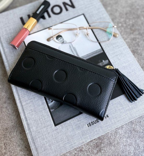  「【WEB限定】ドット型押しパームフィットロングウォレット」|その他|