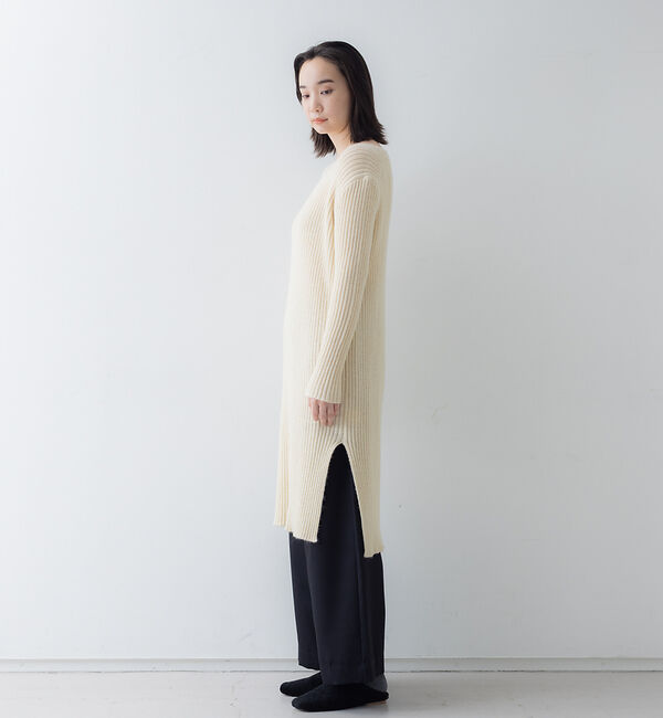 collex「ナチュラルファインヤーンニットワンピース」|ワンピース|