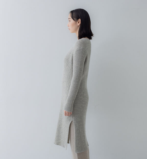 collex「ナチュラルファインヤーンニットワンピース」|ワンピース|
