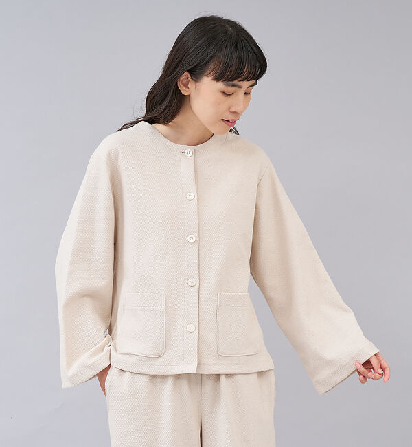 collex「【セットアップ対応】ジャガートカッドカーディガン」|カーディガン|