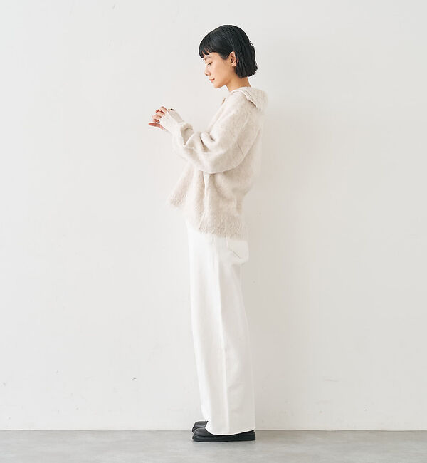 collex「ヘアリースキッパープルオーバー」|ニット・セーター|