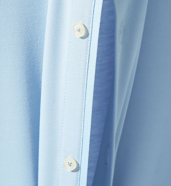 ABAHOUSE「【接触冷感】アイスピケ ストレッチ 長袖シャツ / FLEX SHIRTS」|シャツ・ブラウス|