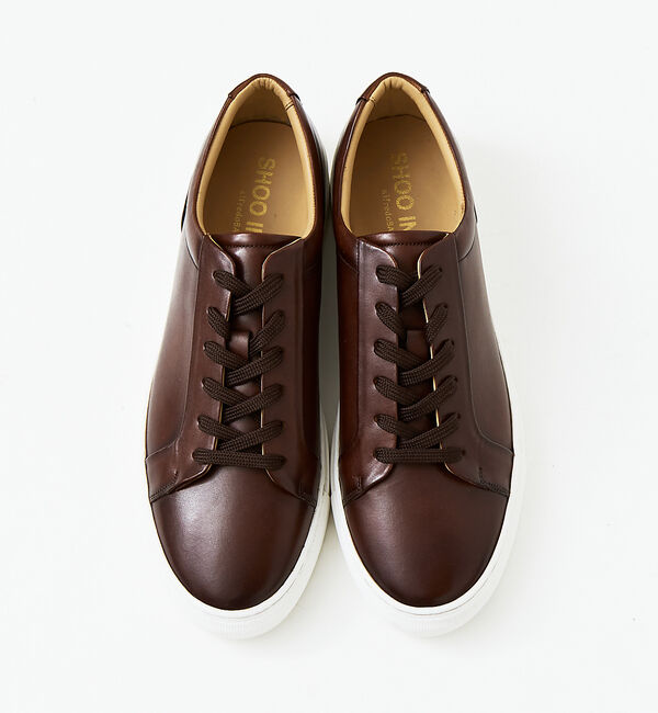 alfredoBANNISTER「【SHOO IN SHOE】究極のベーシック オールレザースニーカー」|スニーカー|