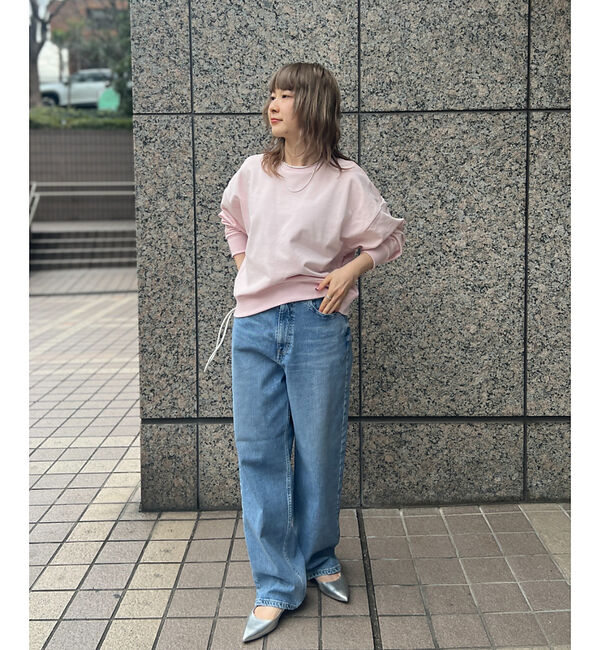 Rouge vif「【RED CARD/レッドカード】別注Dakota ルーズストレートデニム」|デニム|
