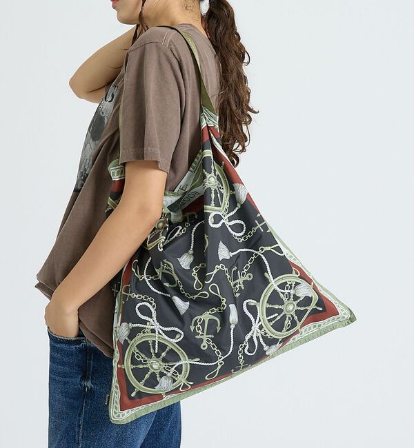 Rouge vif「【ROOTOTE/ルートート】ターバンバッグ/トートバッグ」|トートバッグ|ブラック系その他1
