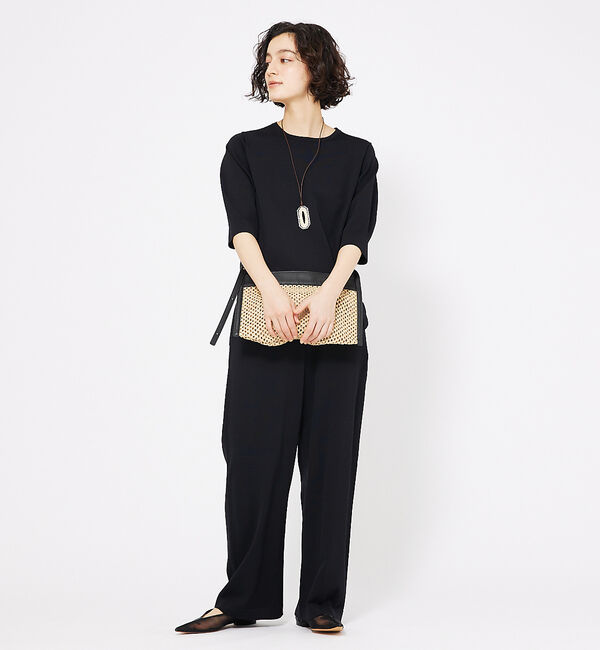 qualite「レーヨンストレッチストレートパンツ」|その他|
