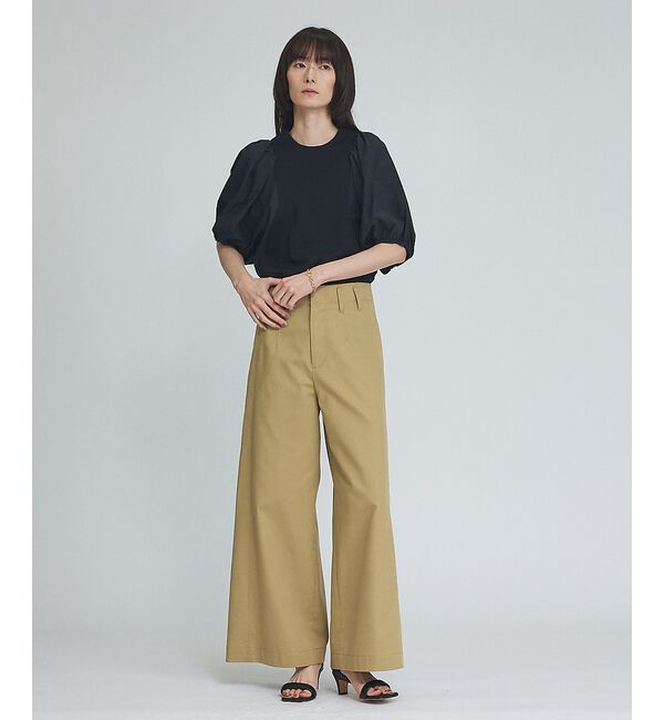 qualite「TCツイルワイドパンツ」|その他|
