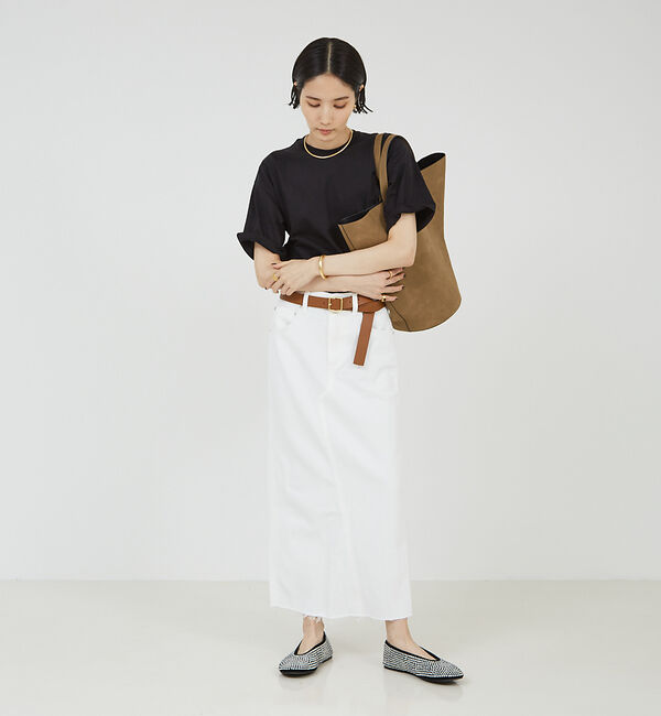 The Store by C' 「【TOTEME】Twisted Jersey Tee／ツイストジャージTシャツ」|Tシャツ・カットソー|