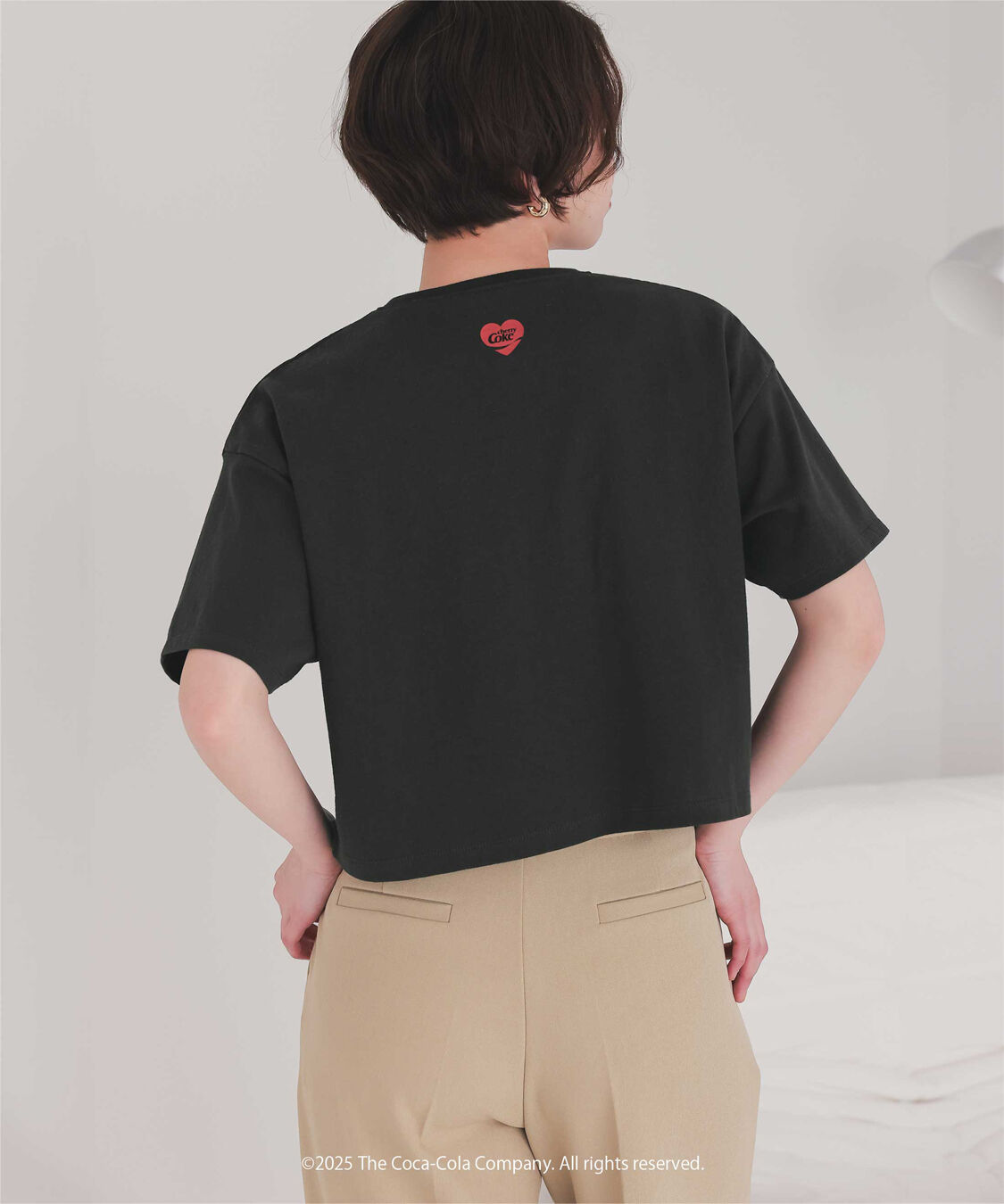 titivate「チェリーコーク クロップドTシャツ」|Tシャツ・カットソー|